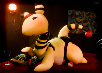 alcohol bed bedroom beverage clothing container cup drinking_glass female furniture glass glass_container glass_cup latex latex_clothing latex_underwear on_bed on_bottom pokeball pose radiodendra7 seductive solo underwear wine wine_glass radiosugar7 nintendo pokemon ampharos generation_2_pokemon humanoid pokemon_(species) 3d_(artwork) blender_(artwork) digital_media_(artwork) hi_res