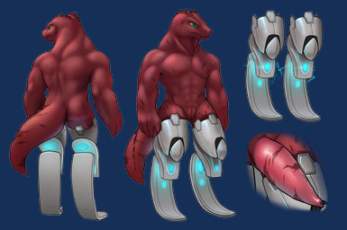 abs amputee animal_genitalia animal_penis anthro biceps butt cetacean_genitalia cetacean_penis close-up cockslit cybernetics disability erection futuristic genital_slit genitals looking_at_viewer machine male muscular muscular_male nude penis prosthetic scales scar science_fiction simple_background solo standing tail tapering_penis yellow_sclera w4g4 dungeons_and_dragons hasbro wizards_of_the_coast cyborg kobold lizard reptile scalie swolebold 2019 digital_media_(artwork) hi_res model_sheet