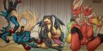 2014 anus balls bed blaziken blue_eyes blush breasts eyes_closed female fid lucario male mawile mega_blaziken mega_evolution mega_lucario mega_mawile nintendo one_eye_closed penis pillow pink_eyes pokémon pussy red_eyes room sex video_games
Rating: Explicit
Score: 4
User: Finchmaster
Date: March 08, 2014
