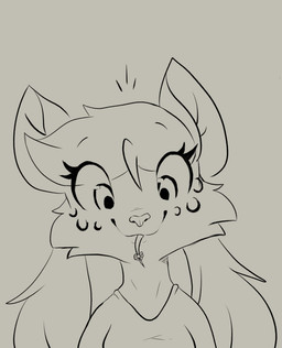 accessory anthro bow_ribbon clothed clothed_anthro clothed_female clothing crop_top duo eyelashes female female/female fully_clothed fully_clothed_anthro fully_clothed_female furgonomics inside_mouth larger_female mouth_closed ribbons shirt size_difference smaller_female smile tail tail_accessory tail_ribbon topwear twintails_(hairstyle) muhny chloe_(muhny) edie_(muhny) domestic_cat felid feline felis mammal mouse murid murine rodent sketch