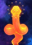 living_penis male mane solo space star symbolism nightgrowler egyptian_mythology gnosticism middle_eastern_mythology mythology chnoubis deity felid hybrid lion mammal monster pantherine penis_creature reptile scalie snake hi_res