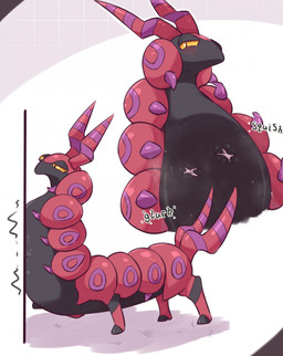 against_surface against_wall ambiguous_feral ambiguous_gender ambiguous_human antennae_(anatomy) belly belly_against_wall belly_squish black_body black_outline blush blush_lines bodily_fluids circle_(marking) exoskeleton extreme_size_difference feral glurk grey_body group half-closed_eyes markings micro micro_human micro_under_belly monotone_body multicolored_body multiple_angles musk narrowed_eyes onomatopoeia outline pinned pinned_to_wall pupils purple_markings quadruped red_body red_exoskeleton ring_(marking) rumbling_stomach segmented_body shadow simple_background size_difference slightly_chubby small_pupils sound_effects spikes spikes_(anatomy) squish squish_(sound_effect) striped_markings stripes stylized_text sweat sweatdrop sweaty_belly text tremble_lines tremble_spikes trio under_belly white_background x-ray_view yellow_sclera listrymistery nintendo pokemon anon arthropod generation_5_pokemon human mammal myriapod pokemon_(species) scolipede digital_drawing_(artwork) digital_media_(artwork) hi_res