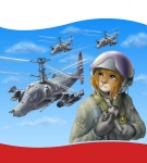 aircraft anthro armor attack_helicopter aviatrix clothing cloud flying headgear helicopter helmet ka-50 ka-50_black_shark male outside pilot russian sky skyscape solo text uniform vehicle unknown_artist kamov ada domestic_cat felid feline felis mammal russian_text translated