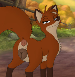 animal_genitalia animal_vulva anus autumn black_eyes brown_body brown_fur brown_nose brown_vulva butt canine_genitalia canine_vulva ear_markings eyebrows eyelashes female fence feral fluffy fluffy_tail fur genitals grass hair leg_markings looking_at_viewer looking_back looking_back_at_viewer markings mature_female mature_feral narrowed_eyes nature nature_background path pink_anus plant presenting presenting_hindquarters presenting_vulva raised_tail red_body red_fur rock solo tail tan_body tan_fur tree vulva skateryena jungledyret_hugo rita's_mom_(jungledyret) canid canine european_red_fox fox mammal red_fox true_fox digital_drawing_(artwork) digital_media_(artwork) hi_res