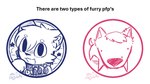 anthro big_eyes biped blue_collar blue_eyes buckled_collar collar dot_eyes duo feral fur kemono looking_at_viewer male quadruped white_body white_fur lotsoflatte canid canine canis domestic_cat domestic_dog felid feline felis mammal 2024 icon watermark