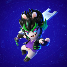 anthro belt bent_leg black_boots black_clothing black_footwear black_hair black_handwear black_jacket black_mittens black_topwear blue_background blue_eyes boots clothed clothed_anthro clothed_female clothing cosmic_background eyebrows eyelashes female footwear fur green_belt green_eyebrows green_hair hair hand_pawpads handwear holding_melee_weapon holding_object holding_sword holding_weapon jacket lidded_eyes light long_ears long_eyelashes melee_weapon mittens multicolored_body multicolored_hair noseless open_belt open_clothing open_jacket open_mouth open_smile open_topwear pantsless_anthro pantsless_female pawpads pose purple_clothing purple_eyelids purple_shirt purple_topwear red_tongue right-handed shirt shoes short_hair simple_background smile smiling_at_viewer solo space space_background spiky_hair sword tan_body tan_inner_ear tan_pawpads tan_skin thick_eyebrows tongue topwear torn_clothing torn_shirt torn_topwear two_tone_body two_tone_hair weapon white_body white_fur zipper gael_chauvet mario_bros mario_plus_rabbids_sparks_of_hope nintendo raving_rabbids rayman_(series) ubisoft edge_(mario_plus_rabbids) lagomorph mammal rabbid 1:1 2022 3d_(artwork) absurd_res colored crossover digital_media_(artwork) english_description full-length_portrait hi_res lighting official_art portrait shaded