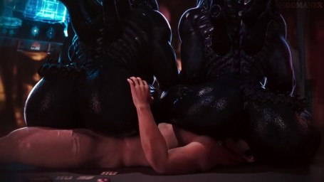 anus asphyxiation balls big_butt black_body bodily_fluids bouncing_butt bound breasts bubble_butt butt butt_focus butt_jiggle cowgirl_position cum cum_in_vagina cum_inside dominant dominant_female dripping duo erection face_in_ass facesitting female female_on_top female_penetrated forced from_front_position genital_fluids genitals glistening glistening_butt grinding group group_sex helpless huge_butt human_penetrating internal internal_vaginal jiggling larger_female larger_penetrated male male/female male_penetrating male_penetrating_female mature_female muscular muscular_female natural_breasts nude on_bottom on_top orgasm orgasm_face penetration penile penile_penetration penis penis_in_vagina questionable_consent rape rear_focus rear_view reverse_cowgirl_position sex sitting sitting_on_another size_difference smothering spacecraft struggling struggling_prey sweat sweaty_breasts tail thick_thighs threesome throbbing throbbing_penis trio twitching two_against_one vaginal vaginal_fluids vaginal_penetration vehicle vulva wet wet_body xenophilia hoomanex nes67911_(modeler) alien_(franchise) alien human humanoid mammal monster xenomorph 16:9 3d_(artwork) 3d_animation animated digital_media_(artwork) long_playtime sound video widescreen