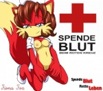 blue_eyes breasts brown_hair canine canines donate female fiona_fox fox foxxes fur german hair hedgehog propaganda red_cross red_fur sega sonic_(series)
Rating: Explicit
Score: 6
User: GermanParamedic
Date: October 27, 2013