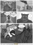 2017 3:4 anal anal_penetration anthro anthro_on_feral anthro_penetrating anthro_penetrating_feral bear bestiality caught clothed clothing comic devon_(misterstallion) dialogue duo english_text equid equine feral feral_penetrated group hi_res horse intraspecies intraspecies_bestiality male male/male male_on_feral male_penetrating mammal misterstallion monochrome musclegut muscular nude overweight penetration sex slightly_chubby sound_effects stable text topwear unprofessional_behavior url vest walk-in