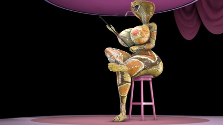 anthro big_breasts big_butt biped breasts butt cane feet female forked_tongue huge_breasts huge_butt hyper hyper_breasts long_tongue nipples non-mammal_breasts non-mammal_nipples nude sitting solo thick_thighs tongue tongue_out conditional_dnp thatblackcopfromdawnofthedead x-com reptile scalie snake viper_(x-com) 16:9 3d_(artwork) 4k absurd_res digital_media_(artwork) hi_res huge_filesize source_filmmaker_(artwork) widescreen