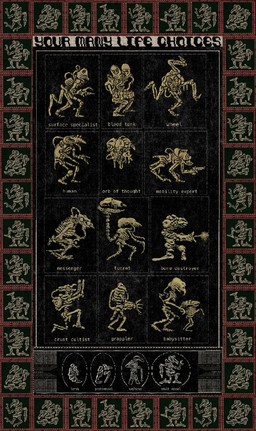 4_legs age_progression ambiguous_gender black_background cable chart feral group gun kneeling life_cycle on_one_knee ranged_weapon simple_background text unusual_anatomy walking weapon young plastiboo godhusk b.b_(godhusk) hellmaker the_hand_(godhusk) arthropod humanoid insect larva monster mopos vessel_(godhusk) waddling_head english_text hi_res official_art