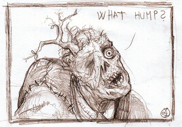 1_eye clothed clothing dialogue duo fatty_humps fully_clothed head_tilt male necrosis not_furry plant teeth text tree leona-florianova fallout microsoft young_frankenstein bob_(fallout) harold_(fallout) humanoid super_mutant_(fallout) black_and_white bust_portrait english_text monochrome portrait signature sketch