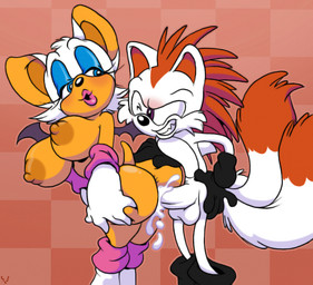 all_fours anthro anus balls bat big_breasts blue_eyes blush breasts butt cum cum_in_pussy cum_inside doggystyle duo erection female from_behind hair male male/female mammal nipples nude orgasm penetration penis purple_eyes pussy rouge_the_bat sega sex slb sonic_(series) vaginal vaginal_penetration white_hair wings
Rating: Explicit
Score: 5
User: Robinebra
Date: May 15, 2012 all_fours anthro anus balls bat big_breasts blue_eyes blush breasts butt cum cum_in_pussy cum_inside doggystyle duo erection female from_behind hair male male/female mammal nipples nude orgasm penetration penis purple_eyes pussy rouge_the_bat sega sex slb sonic_(series) vaginal vaginal_penetration white_hair wings
Rating: Explicit
Score: 5
User: Robinebra
Date: May 15, 2012
