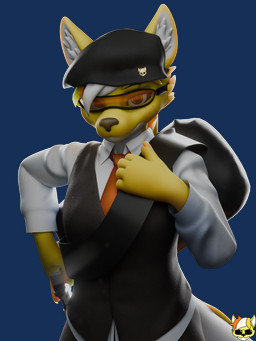 anthro bag clothing female gun looking_at_viewer ranged_weapon solo suit weapon haolde haolde_(character) canid canine canis mammal wolf 3:4 3d_(artwork) absurd_res alpha_channel blender_(artwork) blender_cycles_(artwork) digital_media_(artwork) hi_res gynomorph_(lore)