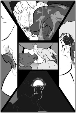 anthro assisted_sex ball_suck duo female female_penetrated female_raping_male female_rimming_male forced forced_orgasm from_front_position group internal internal_oral larger_female male male/female mating_press muscular muscular_female oral orgasm penetration prostate prostate_stimulation rape sex size_difference smaller_male sucking trio x-ray_view circuit19 mythology dragon human kobold mammal mythological_creature mythological_scalie scalie mouth comic hi_res