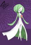 female hair long_legs micro_calves micro_legs micro_thighs not_furry red_eyes slim smile solo thigh_gap thin_calves thin_legs thin_thighs carlos_cobos_cep nintendo pokemon gardevoir generation_3_pokemon pokemon_(species) hi_res