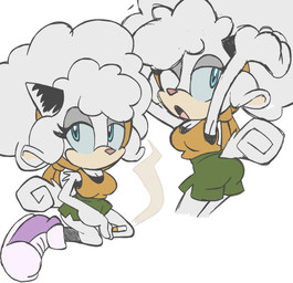 anthro big_breasts big_butt blue_eyes bottomwear breasts butt cigarette clothing eyelashes female footwear horn kneeling one_eye_closed shoes shorts solo white_body cosmicseternity idw_publishing sega sonic_the_hedgehog_(comics) sonic_the_hedgehog_(idw) sonic_the_hedgehog_(series) lanolin_the_sheep_(sonic) bovid caprine mammal sheep 2025 absurd_res hi_res