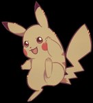 black_nose brown_eyes cheek_spots male open_mouth open_smile pose red_cheeks smile solo standing tail tongue yellow_body yellow_tail flavia-elric nintendo pokemon generation_1_pokemon pikachu pokemon_(species) 2018 alpha_channel digital_media_(artwork) hi_res