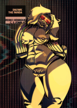 anthro bed big_butt breasts butt eye_contact female female_anthro furniture genitals happy looking_at_another looking_at_viewer lying lying_on_bed machine nude nude_anthro on_bed penile penis solo submissive submissive_anthro teasing teasing_viewer technology thick_penis thick_thighs vaginal wide_hips snuwkthelewd coco_buggi lagomorph leporid mammal rabbit robot robot_anthro techno 2025 hi_res