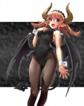 bat_wings black_legwear blue_eyes blush demon demon_wings female hair horn katahira_masashi leotard long_hair open_mouth original pantyhose pink_hair pointy_ears solo spade_tail tail_ribbon wings wrist_cuff
Rating: Safe
Score: 6
User: AnacondaRifle
Date: March 25, 2014