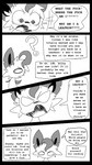 9:16 after_transformation angry comic confuse dialogue eeveelution english_text feral generation_4_pokemon hi_res isaac_(ryder205) leafeon leafeon_sekai male monochrome nintendo pokemon pokemon_(species) profanity question_mark ryder205 shocked simple_background solo text white_background yelling