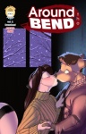 anthro brown_hair canid canine clothed clothing comic cover cover_art cover_page duo english_text eyes_closed female fox hair inside kissing male mammal miles_df snow text
