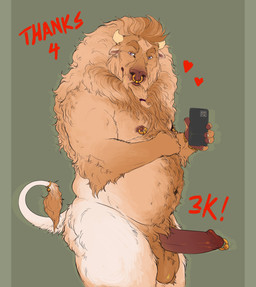 accessory anthro arm_tuft balls beard body_hair cellphone chest_hair electronics erection facial_hair facial_piercing furgonomics genital_piercing genitals heart_symbol holding_object holding_phone horn humanoid_genitalia humanoid_penis looking_at_viewer male male_anthro mirror mirror_selfie neck_tuft nipple_piercing nipple_ring nipples nose_piercing nose_ring nude nude_anthro nude_male overweight overweight_anthro overweight_male penis penis_piercing phone piercing prince_albert_piercing ring_piercing selfie simple_background smartphone solo tail tail_accessory tailband thank_you tuft wristband chubchow bison bovid bovine mammal 2022 absurd_res hi_res