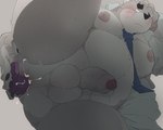 anal anal_masturbation anal_penetration anthro anus balls belly blush butt dildo dildo_in_ass dildo_insertion genitals kemono male masturbation moobs necktie nipples object_in_ass overweight overweight_male penetration penis sex_toy sex_toy_in_ass sex_toy_insertion simple_background solo dumdum bear mammal 2021 hi_res