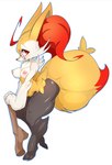 anthro big_butt braixen breasts butt canine digitigrade eyewear female fennec fox glasses looking_at_viewer mammal nintendo nipples plain_background pokémon red_eyes slugbox solo stick video_games white_background wide_hips
Rating: Questionable
Score: 14
User: Seviper
Date: February 06, 2014
