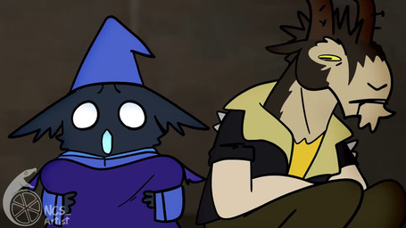 age_difference ambiguous_gender anthro beak big_ears biped black_beak black_body black_fur blue_clothing blue_hat blue_headwear blue_pajamas blue_topwear bodily_fluids brown_body brown_fur clothed clothed_ambiguous clothed_anthro clothed_male clothing crying dialogue ears_down empty_eyes feathers front_view fur gameplay_mechanics gaming group gun hat headgear headwear holding_gun holding_object holding_pillow holding_ranged_weapon holding_weapon horn humor jacket joke leather leather_clothing leather_jacket leather_topwear looking_up male male_anthro nightcap open_beak open_mouth pajamas pillow pivoted_ears ranged_weapon scared shirt silhouette size_difference tears topwear trio weapon white_eyes yellow_clothing yellow_eyes yellow_shirt yellow_topwear young young_anthro young_male ncs deadlock_(game) mythology valve billy_(deadlock) rem_(deadlock) wraith_(deadlock) animal_humanoid avian bovid caprine chimera dream_creature goat gryphon humanoid mammal mythological_avian mythological_creature 16:9 animated short_playtime sound video watermark widescreen
