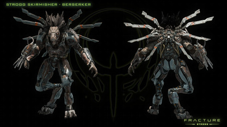 3_fingers 3_toes anthro arm_blade armor beak digitigrade feather_hair feathered_crest feathers feet fingers head_crest male melee_weapon pseudo_hair solo standing text toes weapon valkyries733 halo_(series) microsoft quake xbox_game_studios alien avian kig-yar scalie strogg t'vaoan 3d_(artwork) absurd_res colored crossover digital_media_(artwork) english_text hi_res