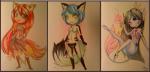 black_body black_fur blue_body blue_hair blue_skin boots breasts brown_body brown_fur butt chibi clothed clothing female footwear front_view fur gem green_body green_eyes green_fur green_hair hair long_hair magic navel nude pose red_hair shoes solo yellow_eyes raptor007 kara_(raptor007) kitsu luna_(raptor007) animal_humanoid canid canid_humanoid canine canine_humanoid felid fish fox fox_humanoid humanoid mammal mammal_humanoid marine 2011 colored_pencil_(artwork) full-length_portrait marker_(artwork) mixed_media multiple_images portrait traditional_media_(artwork)