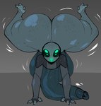 balls big_balls big_butt big_penis black_eyes butt darkened_balls darkened_genitalia darkened_glans darkened_penis genitals grey_body handstand huge_balls huge_butt huge_penis huge_thighs hyper hyper_balls hyper_genitalia hyper_penis looking_at_viewer male nude open_mouth penis solo thick_thighs repomorame cream_(repomorame) alien alien_humanoid humanoid roswell_grey hi_res