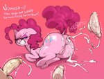 anus big_butt bodily_fluids butt cum cum_fart cum_in_ass cum_inside fart female feral genital_fluids genitals hair male male/female penis pink_hair puffy_anus pussy sweat vein veiny_penis daredemon7000 friendship_is_magic hasbro my_little_pony pinkie_pie_(mlp) equid equine mammal hi_res