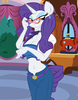 2012 anthro anthrofied belt blue_eyes breasts cleavage clothed clothing digital_media_(artwork) ear_piercing equine eyewear female friendship_is_magic glasses hair horn jeans king-cheetah long_hair mammal midriff my_little_pony navel piercing purple_hair rarity_(mlp) sewing_machine smile solo unicorn wolf_nanaki_(artist)
Rating: Safe
Score: 13
User: wolfnanaki
Date: June 13, 2012 2012 anthro anthrofied belt blue_eyes breasts cleavage clothed clothing digital_media_(artwork) ear_piercing equine eyewear female friendship_is_magic glasses hair horn jeans king-cheetah long_hair mammal midriff my_little_pony navel piercing purple_hair rarity_(mlp) sewing_machine smile solo unicorn wolf_nanaki_(artist)
Rating: Safe
Score: 13
User: wolfnanaki
Date: June 13, 2012