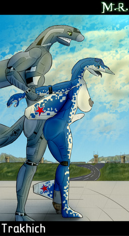 abdominal_bulge ac-130 aircraft airfield anal anal_penetration areola belly big_breasts big_penis blue_body blue_eyes breasts bulge bulge_size_difference detailed_background emblem engine female genitals green_eyes grey_areola grey_body grey_lips gun gunship hand_holding light lips long_penis looking_at_another machine male male/female mechanical_arm mechanical_leg morning morning_sex mountain muscular muscular_humanoid muscular_male nipples penetration penile penile_penetration penis penis_in_ass ranged_weapon russian sex size_difference sky star su-57 sun sunlight tail teeth tongue united_states_of_america vehicle weapon white_body wings mantrinrus humanoid living_aircraft living_machine living_vehicle hi_res