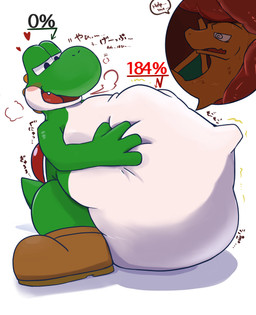 4_fingers ambiguous_feral ambiguous_gender ambiguous_pred ambiguous_prey arrow_pointing_to_belly arrow_pointing_to_face back_wings belly belly_on_ground belly_squish big_belly big_nose biped bloated blush burp_cloud burping calling_for_help cast_shadow cheek_blush clothing cloud_emanata contextual_arrow countershade_body countershade_torso countershading cutaway cute_fangs directional_arrow duo ellipsis emanata eyes_mostly_closed fangs feral feral_pred feral_prey fingers footwear frown fully_inside glistening glistening_arm glistening_body green_arms green_body green_face green_hands green_tail hand_on_belly hand_on_own_belly head_ridge heart_reaction heart_symbol hearts_around_head huge_belly imprint inside_stomach internal long_neck looking_at_belly looking_at_own_belly looking_at_self looking_down looking_down_at_belly looking_down_at_self looking_well-fed membrane_(anatomy) membranous_wings monotone_arms monotone_background monotone_belly monotone_hands motion_lines narrowed_eyes open_frown open_mouth open_smile oral_vore orange_body percentage red_heart red_tongue round_nose saliva_on_body same_size_vore satisfied_look semi-anthro shadow shoes simple_background sitting sitting_on_ground smile soft_vore speech_bubble spiral spiral_eyes squish tail tapering_tail teeth text tongue two_tone_face unwilling_prey vore white_background white_belly white_body white_countershading white_face wings sabamiso_(sabamasasix) mario_bros mythology nintendo pokemon super_smash_bros. charizard dinosaur dragon generation_1_pokemon green_yoshi mythological_creature mythological_scalie pokemon_(species) prehistoric_species reptile scalie yoshi 2019 digital_drawing_(artwork) digital_media_(artwork) english_text full-length_portrait hi_res japanese_description japanese_text portrait shaded soft_shading translation_request