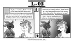 antennae_(anatomy) applejack_(mlp) arthropod clothing comic cowboy_hat cross-popping_vein dialogue earth_pony english_text equid equine female friendship_is_magic hasbro hat headgear headwear horse insect lepidopteran mammal moth my_little_pony pony queen_chrysalis_(mlp) text two_panel_image vavacung