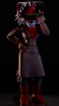 anthro boots clothing cowboy cowboy_boots cowboy_hat female footwear gloves handwear hat headgear headwear kerchief lipstick machine makeup neckerchief neckwear purple_lipstick shoes solo anonamine five_nights_at_freddy's five_nights_at_freddy's:_secret_of_the_mimic five_nights_at_freddy's:_security_breach scottgames steel_wool_studios roxanne_wolf animatronic canid canine canis mammal robot wolf 2025 3d_(artwork) 9:16 blender_(artwork) digital_media_(artwork) hi_res