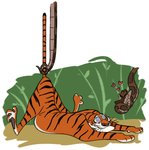 2020 bengal_tiger coiling countershading disney duo edtertainerd felid feral heart_symbol hi_res hypnosis kaa_(jungle_book) male mammal mind_control pantherine raised_tail reptile ringed_eyes scalie shere_khan smile snake tail tail_pull the_jungle_book tiger unaware whiskers