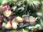 bestiality breasts broken_armor canine crying cum detached_sleeves female feral forced glowing_eyes hair hairy interspecies jewelry licking mammal pulling_hair purple_eyes rape red_hair size_difference tongue tongue_out wolf
Rating: Explicit
Score: 23
User: Acolyte
Date: March 18, 2014