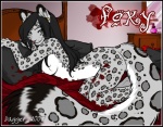 anthro bed bedroom breasts ear_piercing female fluffy fluffy_tail furniture inside leopard_spots nipples nude on_bed petals piercing pillow solo spots tail dagger_leonelli felid leopard mammal pantherine snow_leopard foxy_(disambiguation) 2008