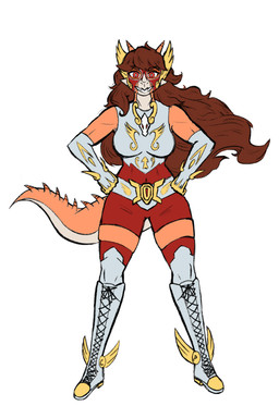 alternate_costume anthro big_breasts biped boots breasts brown_hair clothed clothed_anthro clothed_female clothing facial_horn female footwear front_view hair hands_on_hips horn knee_boots knee_highs legwear long_hair looking_at_viewer mask non-mammal_breasts pose red_eyes shoes simple_background solo spiked_tail spikes spikes_(anatomy) standing superhero_costume tail white_background bigboitony goodbye_volcano_high ko_op_(game_developer) rosa_(gvh) aquilops ceratopsian dinosaur marginocephalian ornithischian prehistoric_species reptile scalie 2:3 absurd_res colored full-length_portrait hi_res portrait