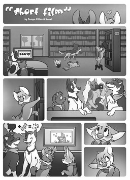 canine collaboration comic dog feral keovi library mammal monochrome
Rating: Safe
Score: 6
User: ippiki_ookami
Date: February 06, 2014