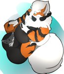 almost_fully_inside alternate_version_at_source animal_genitalia anthro anthro_on_anthro anthro_pred anthro_prey arcanine arm_tuft balls belly big_balls big_sheath big_tail biped black_balls black_body black_claws black_fur black_horn black_nose black_sclera black_stripes blue_eyes bluemoon_the_lycanine bodily_fluids canid canid_demon canine cellphone chest_tuft claws colored cum cum_in_ear cum_inside cum_on_face demon digital_media_(artwork) dipstick_ears duo dusk_lycanroc ear_markings elbow_tuft electronics endosoma feet_first fennec_fox finger_claws fluffy fluffy_chest fluffy_tail fox fully_sheathed fur generation_1_pokemon generation_7_pokemon genital_fluids genitals gloves_(marking) grey_body grey_ear_tips grey_ears grey_eyes grey_fur grey_tongue half-closed_eyes hands_behind_head head_tuft hi_res high-angle_view holding_cellphone holding_object holding_phone holding_smartphone horn huge_balls huge_sheath humanoid_hands hybrid hyper hyper_balls hyper_genitalia in_sheath kit_(arcanekits) larger_anthro larger_male larger_pred living_insertion looking_at_object looking_at_phone looking_pleasured lycanroc male male/male male_anthro male_pred male_prey mammal mane markings multicolored_body multicolored_ears multicolored_fur musclegut muscular muscular_anthro muscular_male narrowed_eyes neck_tuft nintendo nude open_mouth orange_body orange_ears orange_fur overweight overweight_anthro overweight_male partially_inside phone pokemon pokemon_(species) puertero pupils safe_vore shaded sheath sheath_vore side_view signature simple_background sitting size_difference smaller_anthro smaller_male smaller_prey smartphone smile soft_vore spikes spikes_(anatomy) striped_body striped_fur stripes tail tongue tongue_out true_fox tuft two_tone_body two_tone_ears two_tone_fur vore white_body white_fur white_inner_ear white_tail willing_prey