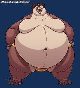 anthro beak belly big_belly big_moobs boasting bottomwear brown_body brown_feathers brown_fur chubby_cheeks claws clothed clothing deep_navel eyewear feathers fur glasses half-closed_eyes huge_belly male mature_anthro mature_male moobs morbidly_obese morbidly_obese_anthro morbidly_obese_male multicolored_body multicolored_feathers multicolored_fur narrowed_eyes navel neck_tuft obese obese_anthro obese_male overweight overweight_anthro overweight_male plumicorns small_glasses smile smiling_at_viewer smirk smirking_at_viewer solo speedo speedo_only swimwear text thick_thighs toe_claws topless tuft wide_hips yellow_bottomwear yellow_clothing yellow_eyes nekocrispy orwell_(nekocrispy) avian bird eurasian_eagle-owl horned_owl owl true_owl 2024 alpha_channel url