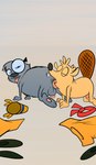 all_fours anal clothing clothing_aside doggystyle duo eyewear from_behind_position glasses grey_background licking male male/male nude oral rimming sex simple_background tongue tongue_out r4c00n camp_lazlo cartoon_network samson_clogmeyer wilbert_(camp_lazlo) beaver caviid guinea_pig mammal rodent absurd_res hi_res