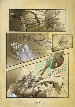anthro biped chasing claws eyelashes female female_anthro fur glowing glowing_eyes group hair ice jumping long_hair male male_anthro onomatopoeia outside page_number red_eyes running sound_effects spikes spikes_(anatomy) tail text toe_claws trio truescorn nintendo pokemon pokemon_mystery_dungeon spike_chunsoft asche_(truescorn) clarity_(truescorn) orchid_(truescorn) generation_4_pokemon generation_5_pokemon lucario pokemon_(species) weavile zoroark 2026 absurd_res colored comic english_text hi_res huge_filesize
