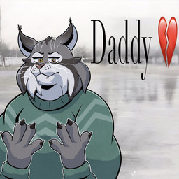 4_fingers anthro black_body black_claws black_fur black_inner_ear broken_heart_symbol claws clothing fingers fluffy fur green_clothing green_sweater green_topwear grey_body grey_fur half-closed_eyes looking_at_viewer male narrowed_eyes photo_background pink_nose pointy_ears prick_ears pupils raised_hands solo sweater text topwear whisker_spots whiskers white_body white_fur yellow_eyes lalo_manias disney sybau_(meme) zootopia pawbert_lynxley canada_lynx felid feline lynx mammal 1:1 english_text hi_res meme photography_(artwork)