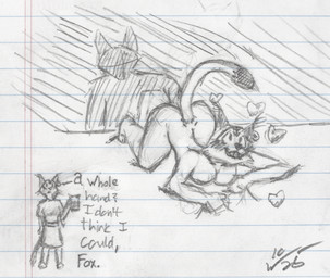 all_fours ambiguous_gender ambiguous_penetration anthro ass_up bed_sheet bedding bent_over big_butt biped bite biting_lip blush blush_lines breasts butt cheek_tuft clothed clothing dialogue dipstick_tail doggystyle dot_pupils doubt duo ear_piercing ear_ring ear_tuft facial_markings facial_tuft female female/ambiguous fisting fisting_partner from_behind_position front_view fully_clothed grabbing_sheets head_markings heart_symbol kneeling lined_paper looking_pleasured markings medium_breasts nude penetration piercing pointy_ears prick_ears raised_tail ring_piercing sex simple_background standing tail tail_markings text tuft just_w nintendo star_fox ambiguous_character miyu_(star_fox) ambiguous_species felid feline lynx mammal 2025 absurd_res dated english_text full-length_portrait graphite_(artwork) guide_lines hatching_(art) hi_res portrait shaded signature sketch traditional_media_(artwork)